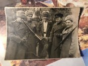 Фото фронтовое офицеры РККА с ружьями
