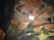 Рукавицы зимние на меху в камуфляже Flecktarn (флектарн) со вставками кожи армии Бундесвер. р.10 №4