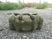 Тактическая сумка подсумок с ремнем на плечо на 5 литров (Олива)