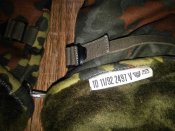 Рукавицы зимние на меху в камуфляже Flecktarn (флектарн) со вставками кожи армии Бундесвер. р.10 №4