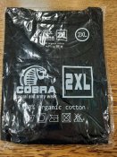Футболка Cobra, розмір 2XL, колір Black. Новий товар.