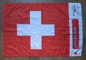 Флаг Швейцария однослойный, Swiss olympic, размер 68 х 98 см