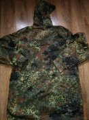 Новая камуфляжная парка Flecktarn армии Bundeswehr - Gr.14 185-195/105. Куртка с капюшоном флектарн