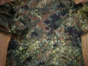 Новая камуфляжная парка Flecktarn армии Bundeswehr - Gr.14 185-195/105. Куртка с капюшоном флектарн