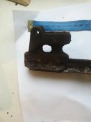 Часть запора из снарядного лотка