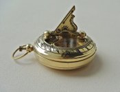Карманный компас с солнечными часами Ross London. Новый