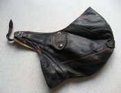 Лётный зимний кожаный шлем Люфтваффе Luftwaffe Kopfhaube