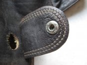 Лётный зимний кожаный шлем Люфтваффе Luftwaffe Kopfhaube