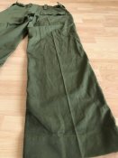 Брюки ВС Британии, Trousers Men's Lightweight Olive 75/76/92 - замеры в описании