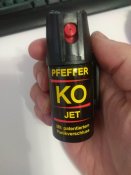 Газовый баллончик (струйный) Pfeffer Ko Jet 40ml. Германия, Оригинал. (в наличии 10 шт.) (1 шт.)