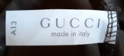 Мешок Gucci №1, для хранения небольших вещей, коричневый, Италия