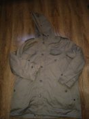 Куртка милитари с подстёжкой. Парка зимняя Euro-parka р.XL (лот №50)