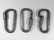 Алюминиевый муфтованный D-образный карабин