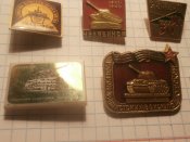 Значки по войне .
