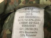 Китель ВС Германии, Flecktarn, 36-38 S - замеры в описании -новый товар