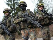 Штаны брюки ВС Германии, Flecktarn, GR 1