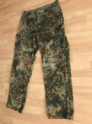Штаны брюки ВС Германии, Flecktarn, GR 8 замеры в описании