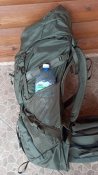 Французский рюкзак SAC de Montagne Modulable Olive (70 литров)