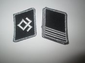 Петлицы оф. дивизии Эдельвейс.