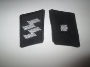Петлицы Унтершарфюрера СС.