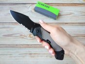 Складной нож от компании Taylor Brands LLC (Schrade). Модель SCHA4BGS. Оригинал