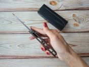 Складной нож от компании Ka-Bar. Модель Mark 98 Folder (3066). Оригинал