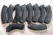 магазины 7.62х39. метал-ребро.б\у-10шт.