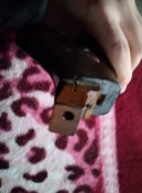 Приклад Сайга з різьбленням