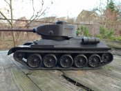 Наградной танк. Карболитовый танк. Т-34.