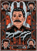 Карикатура на Сталина.