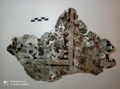 Обломок свастики с самолета