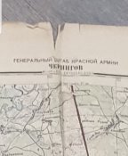 Планшет з паперами командира партизанського підрозділу