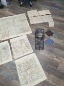 Планшет з паперами командира партизанського підрозділу