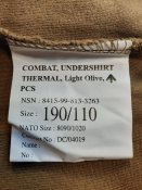 Фліс Combat Undershirt Thermal, розмір 190/110. Британія. Новий товар.