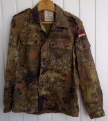 Китель Бундесвер Gr.1 flecktarn флектарн