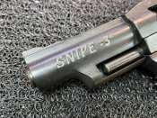 Револьвер под патрон Флобера мод. Snipe-3" черный, рукоятка бук
