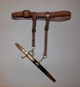 кортик ссср ЗиК 1951 № M-N935  с ремнем