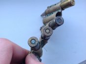 Фрагмент стрічки+ 3 макета від кулемета MG 08