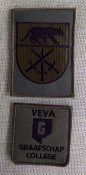 Шеврон 2 шт ВМС Нидерланды koninklijke marine veva graafschap college