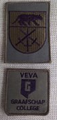 Шеврон 2 шт ВМС Нидерланды koninklijke marine veva graafschap college