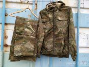 Тактический костюм (куртка с капюшоном+брюки+кепка) в камуфляже "Варан" 54/4 новый
