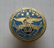 Знак-эмблема Шестой флот ВМС США United States Sixth Fleet