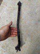 Упорна ніжка, сошка укопного бронещита.