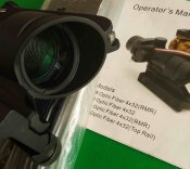 Прицел 4х32. Trijicon ACOG. Блиц.