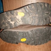 Берцы коричневые Alt-Berg в б/у состоянии. Размер 12. №14