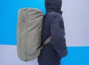 Рюкзак-баул 60 л, тканина Оксфорд 600D, олива, горизонтальна загрузка.