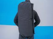 Рюкзак-баул 60 л, тканина Оксфорд 600D, чорний, горизонтальна загрузка.