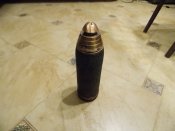 75 мм.Японская шрапнель,с лат.переходником,трубкой 36 сек.