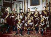 Последнее собрание монархов старой Европы...