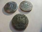 3 гривны с символикой
